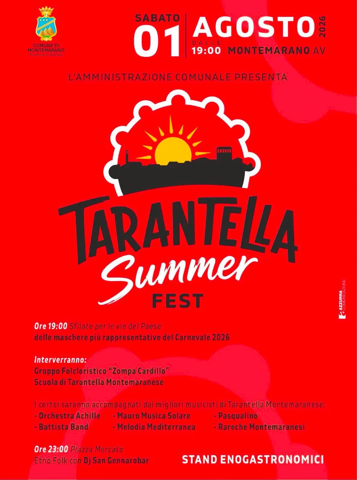 Tarantella Summer Fest — Montemarano