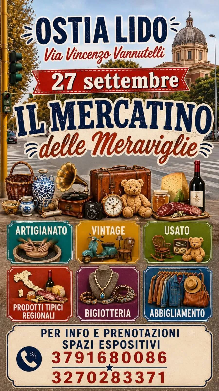 Locandina Il Mercatino delle Meraviglie 2026 a Roma (RM)