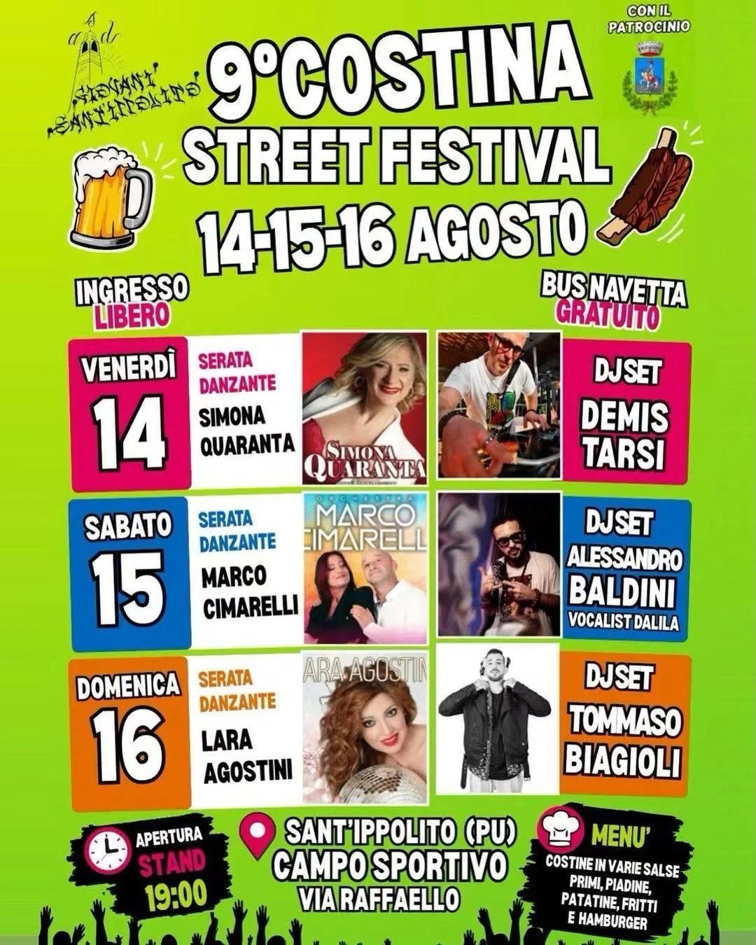 Costina Street Festival — Sant'Ippolito