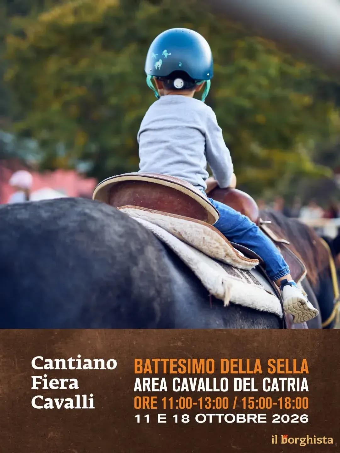 Locandina Battesimo della Sella 2026 a Cantiano (PU)
