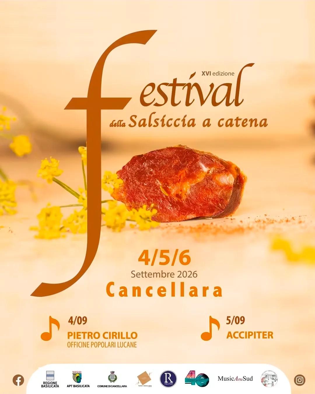 XVI Festival della Salsiccia a catena 2026
