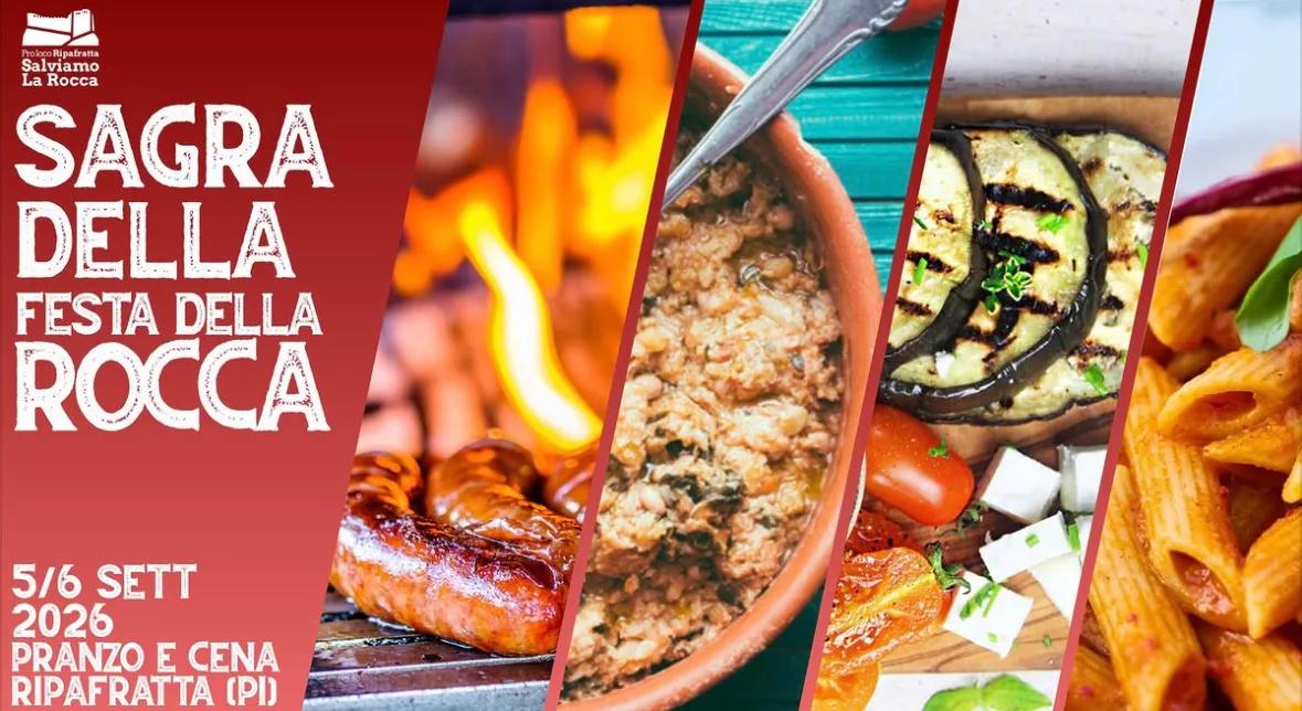 Locandina Sagra della Festa della Rocca 2026 a Pisa (Pisa)