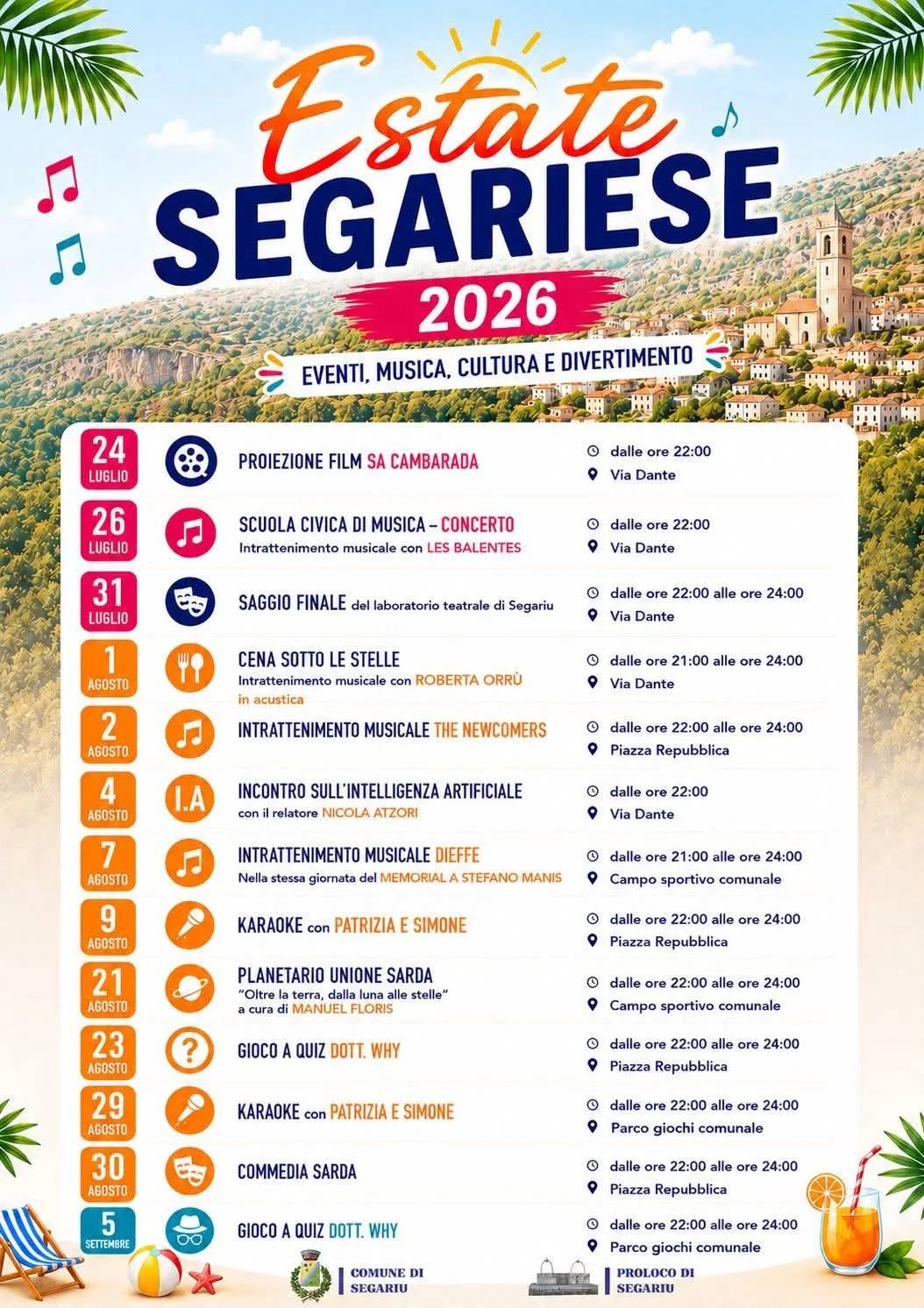 Karaoke con Patrizia e Simone - Estate Segariese — Segariu