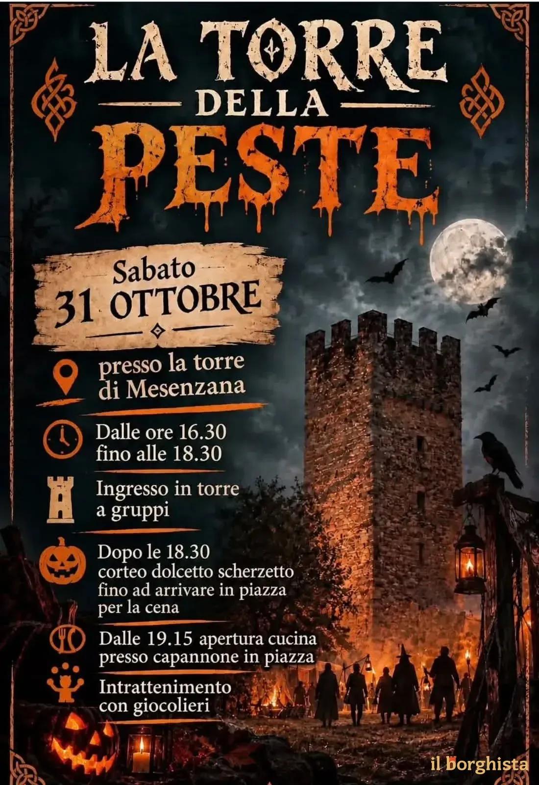 Locandina La Torre della Peste 2026 a Mesenzana (Varese)