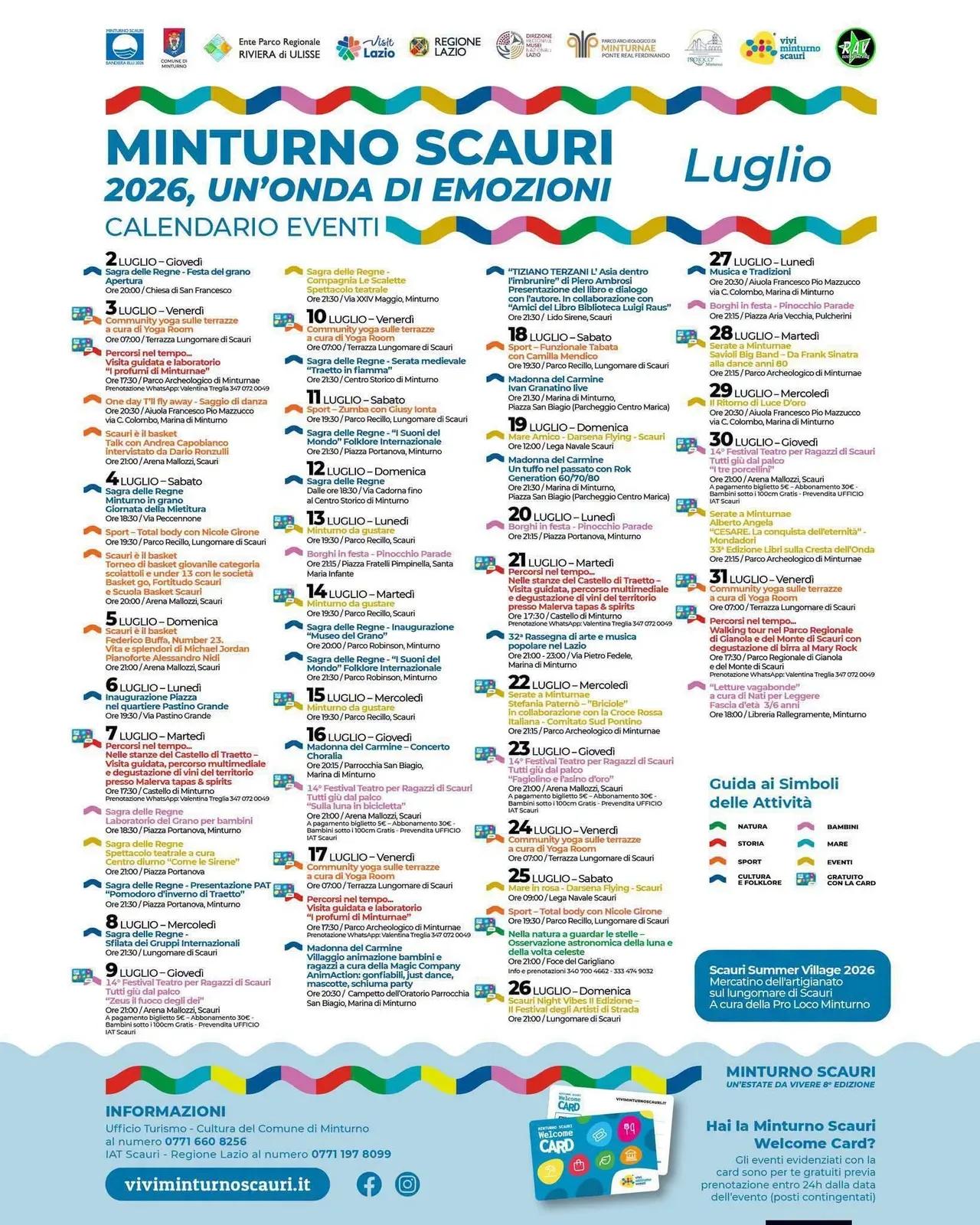 Community yoga sulle terrazze 2026