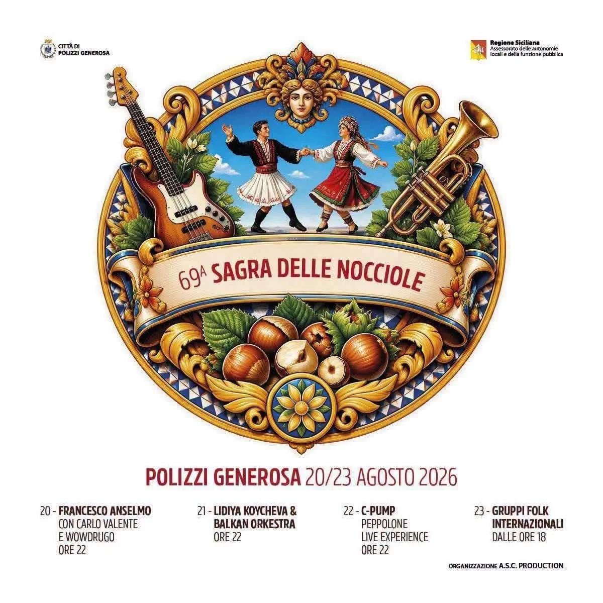 69ª Sagra delle Nocciole Polizzi Generosa 2026