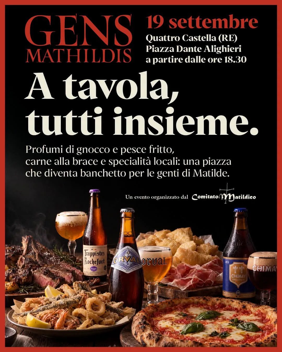 Locandina Gens Mathildis 2026 a Quattro Castella (Reggio Emilia)