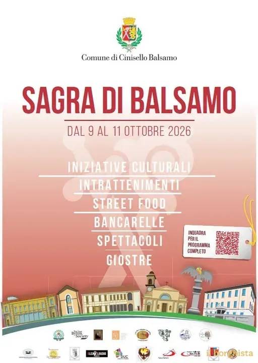 Locandina Sagra di Balsamo 2026 a Cinisello Balsamo (Milano)