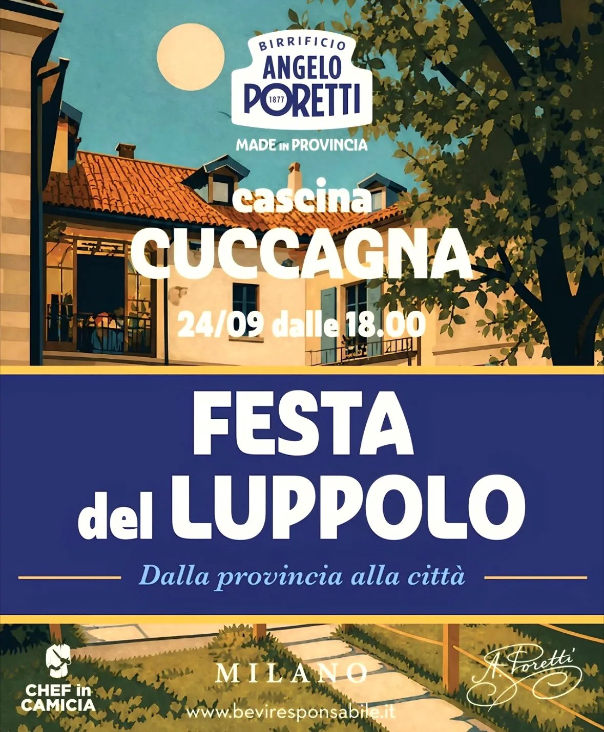 Locandina Festa del Luppolo 2026 a Milano (Milano)