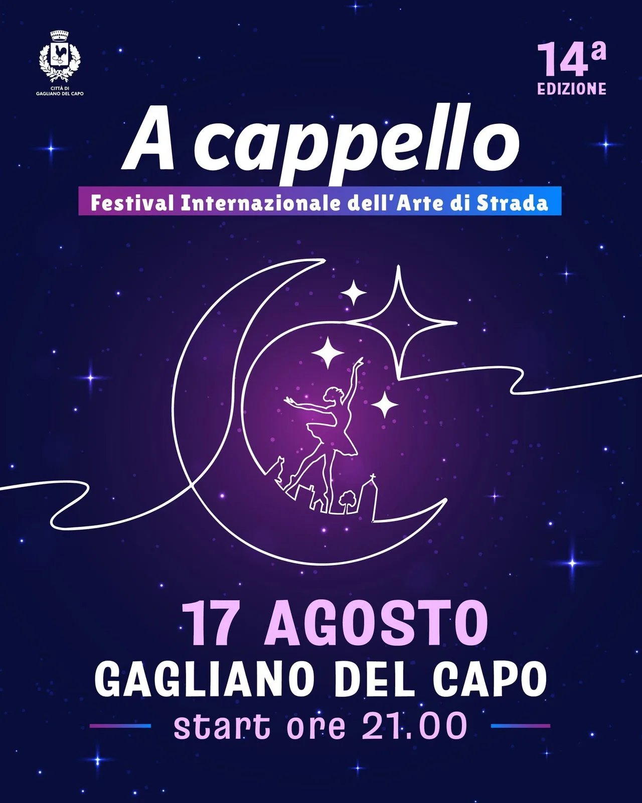 Locandina 14ª Edizione A cappello 2026 a Gagliano del Capo (Lecce)