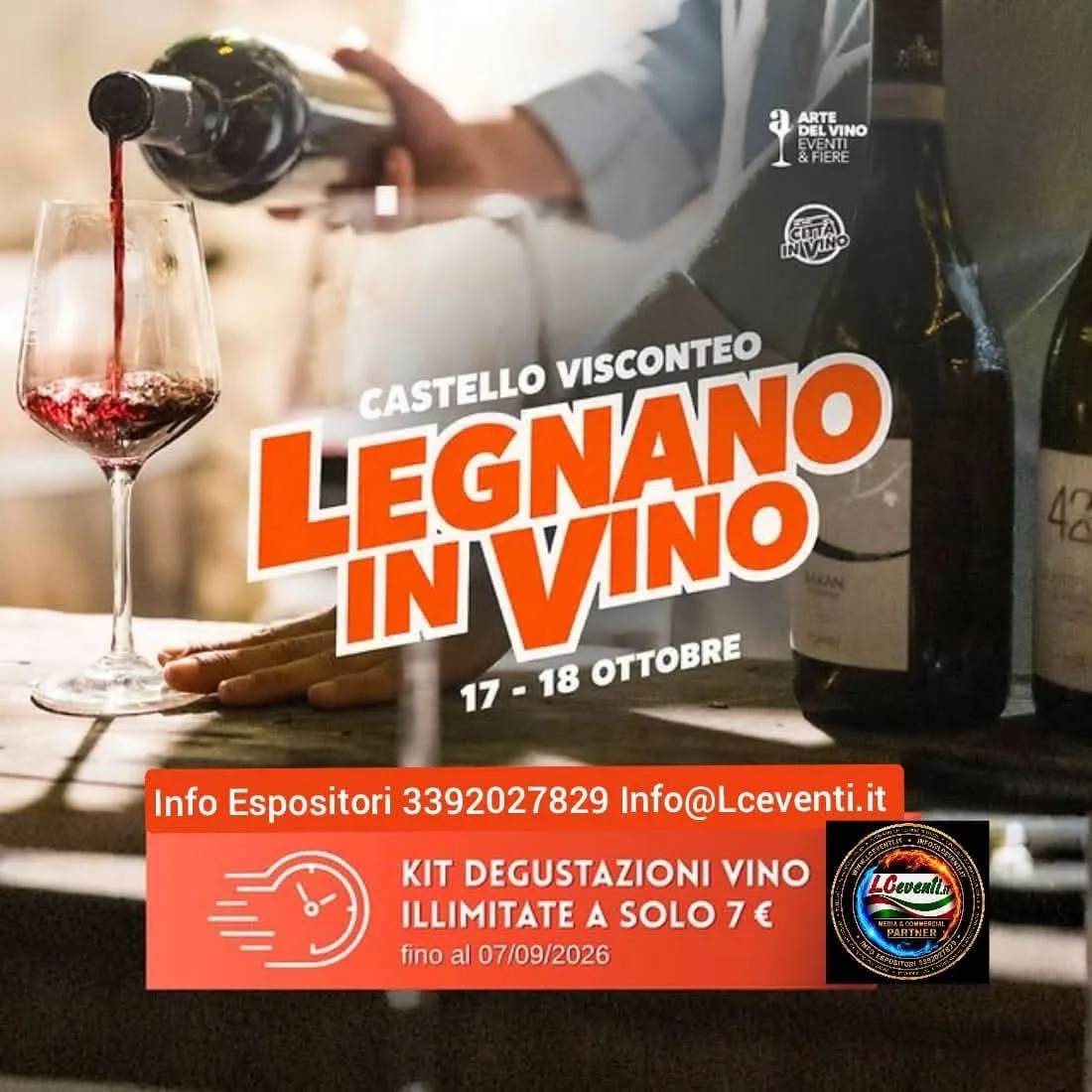 Locandina Legnano in Vino 2026 a Legnano (Milano)