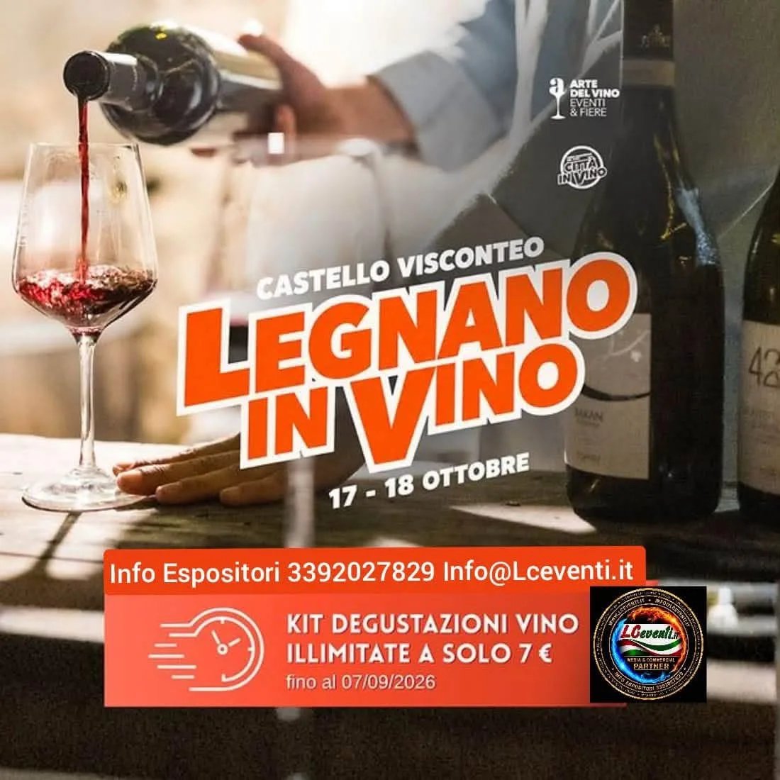 Locandina Legnano in Vino 2026 a Legnano (Milano)