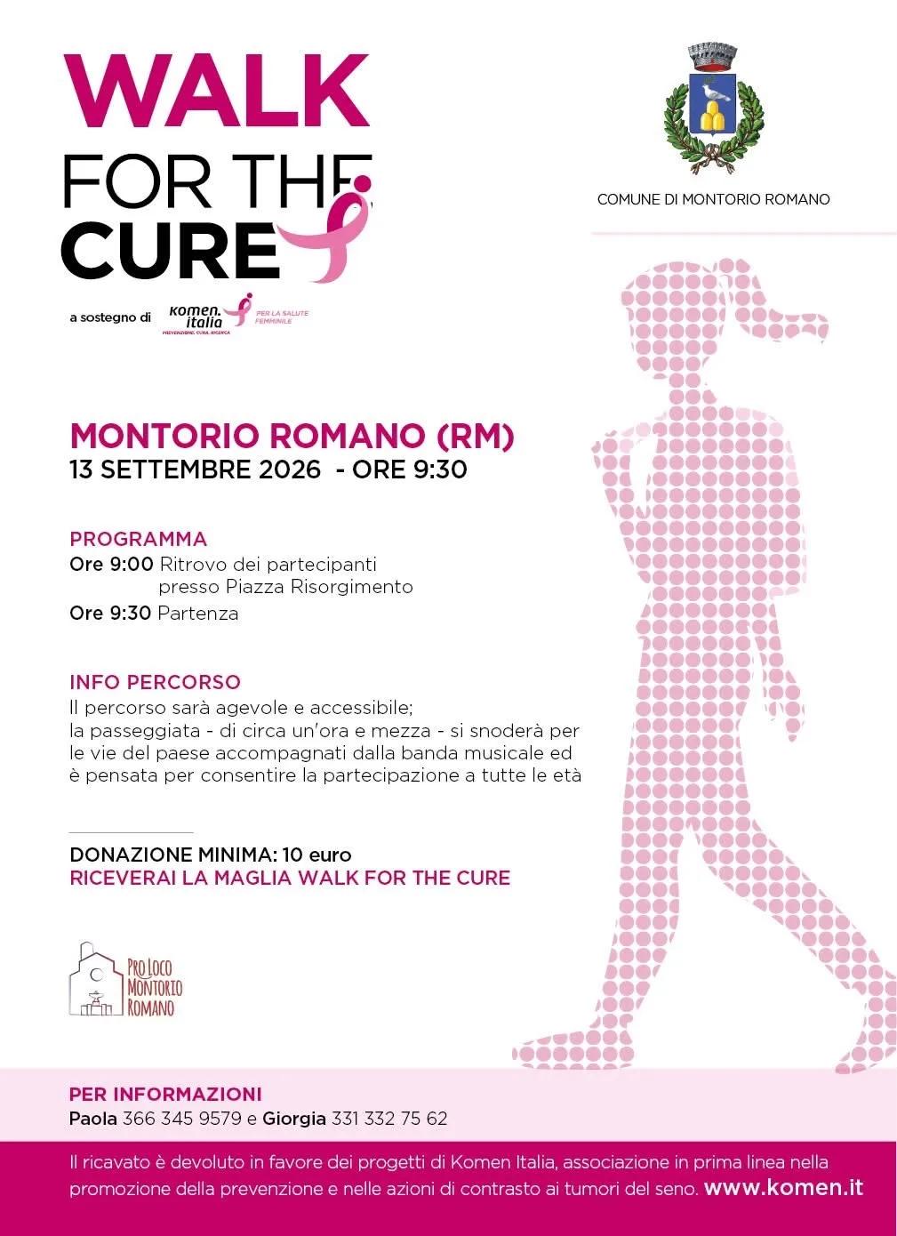 Walk for the Cure — Montorio Romano