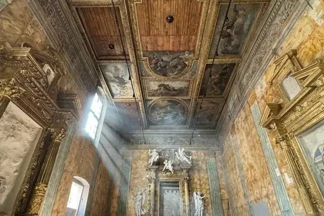 Chiesa di Sant'Egidio di Palazzo Saladini Pilastri – foto © FAI – Fondo Ambiente Italiano