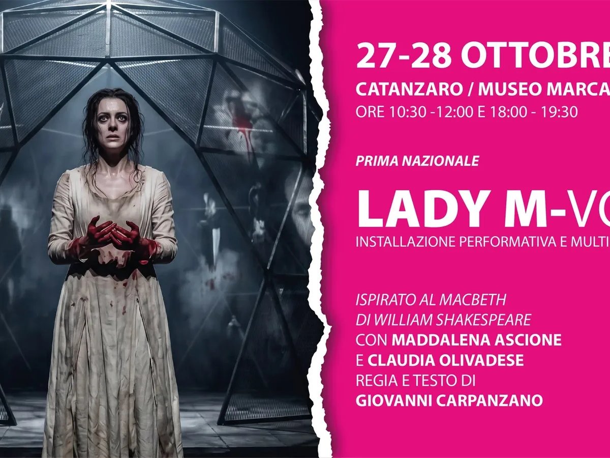 Locandina Lady M-Voci 2026 a Catanzaro (Catanzaro)