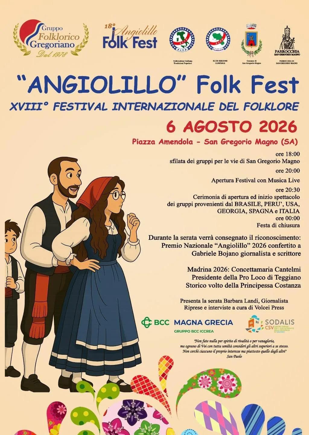 Angiolillo Folk Fest — San Gregorio Magno