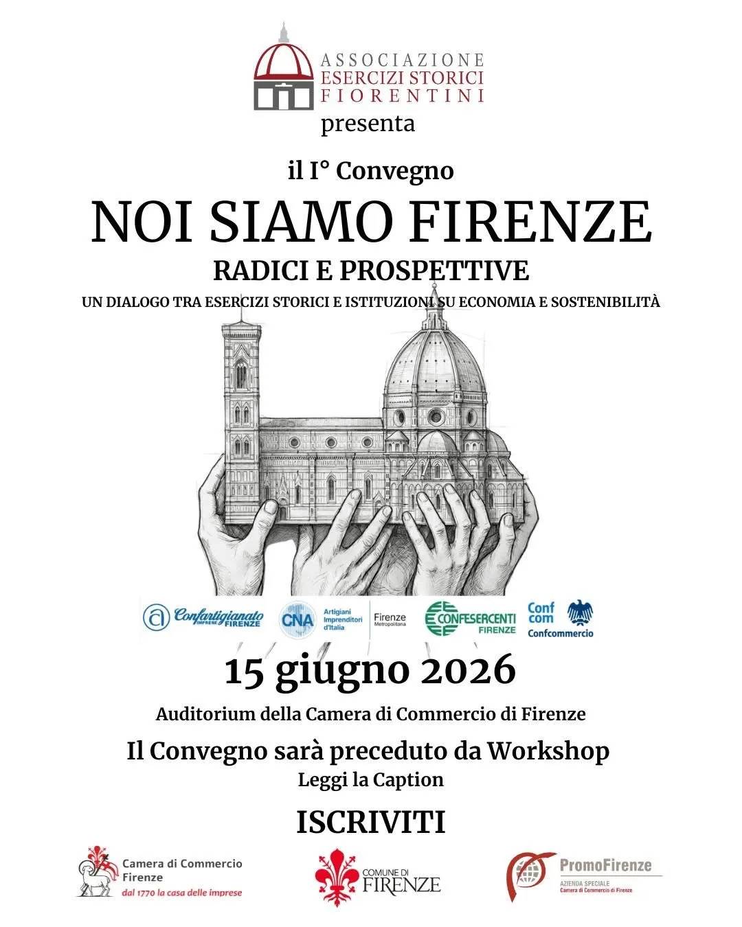 Locandina I° Convegno Noi Siamo Firenze 2026 a Firenze (Firenze)