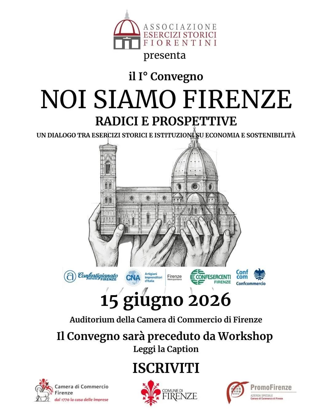 Locandina I° Convegno Noi Siamo Firenze 2026 a Firenze (Firenze)