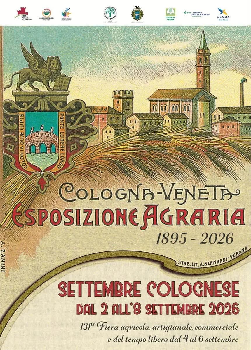 Locandina 131ª Esposizione Agraria di Cologna Veneta 2026 a Cologna Veneta (Verona)