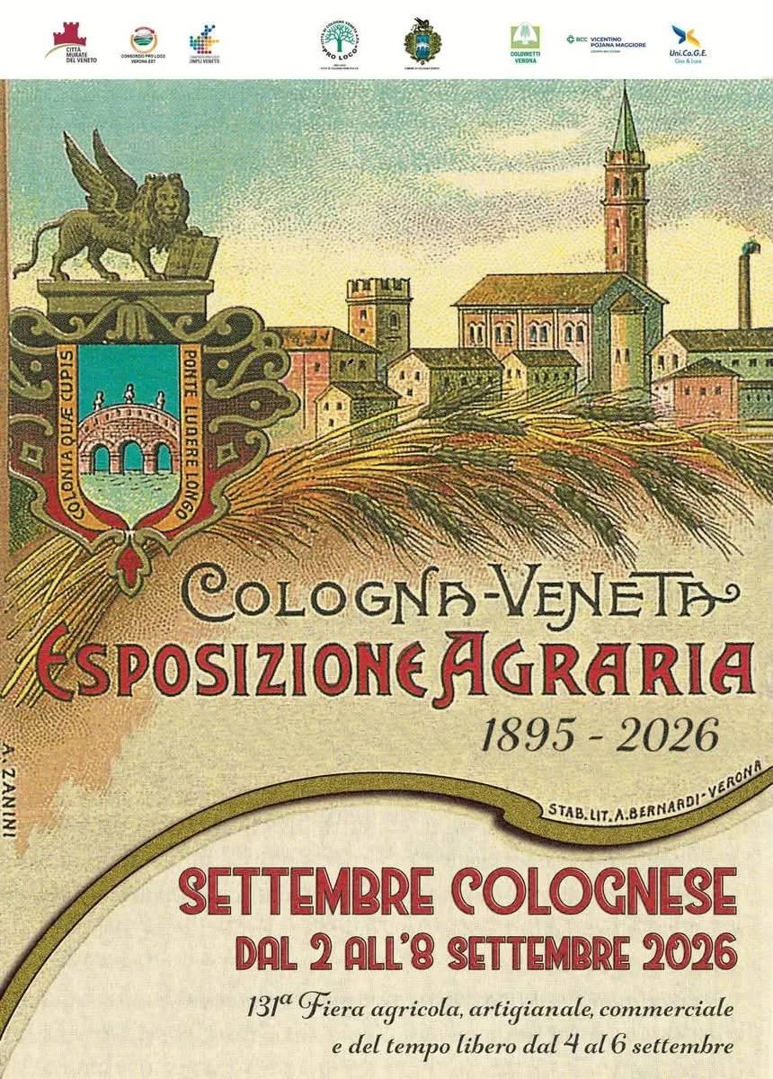 Locandina 131ª Esposizione Agraria di Cologna Veneta 2026 a Cologna Veneta (Verona)