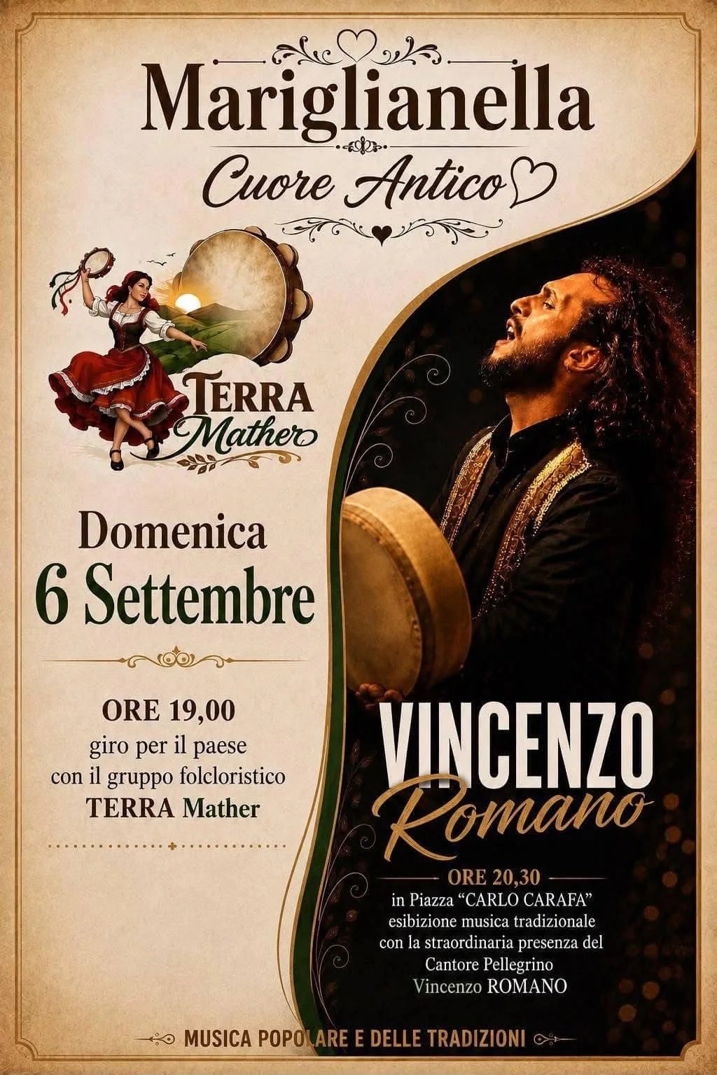 Locandina Mariglianella Cuore Antico 2026 a Mariglianella (Napoli)