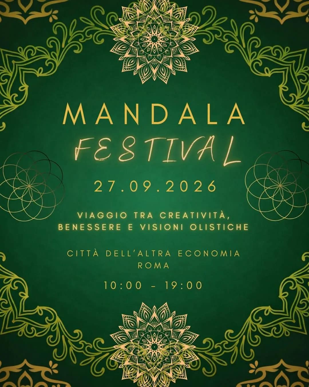 Locandina Mandala Festival 2026 a Roma (Roma)