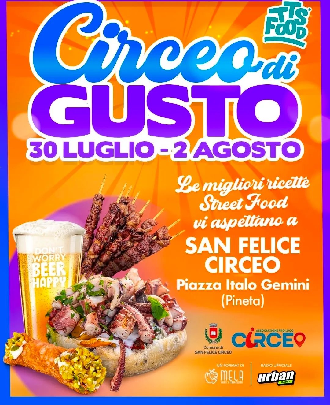 Locandina Circeo di Gusto 2026 a San Felice Circeo (Latina)