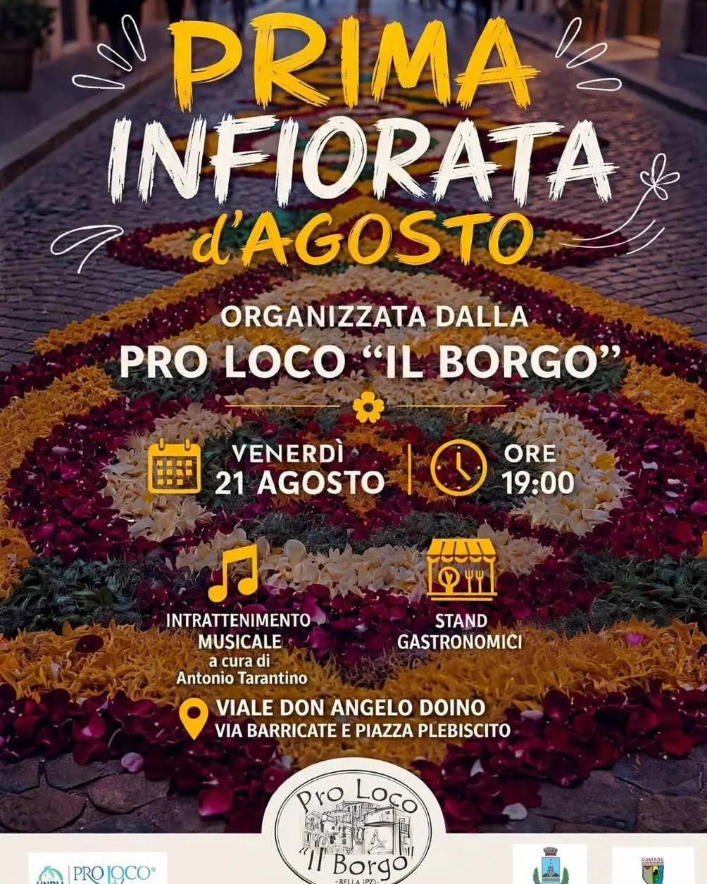 Prima Infiorata d'Agosto — Bella