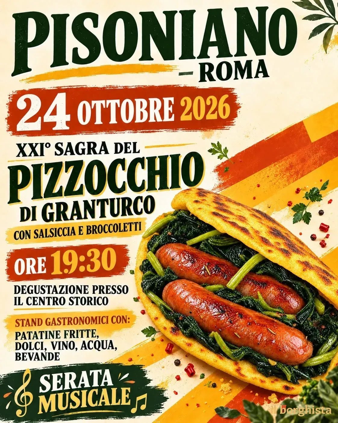 21° Sagra del Pizzocchio di Granturco 2026
