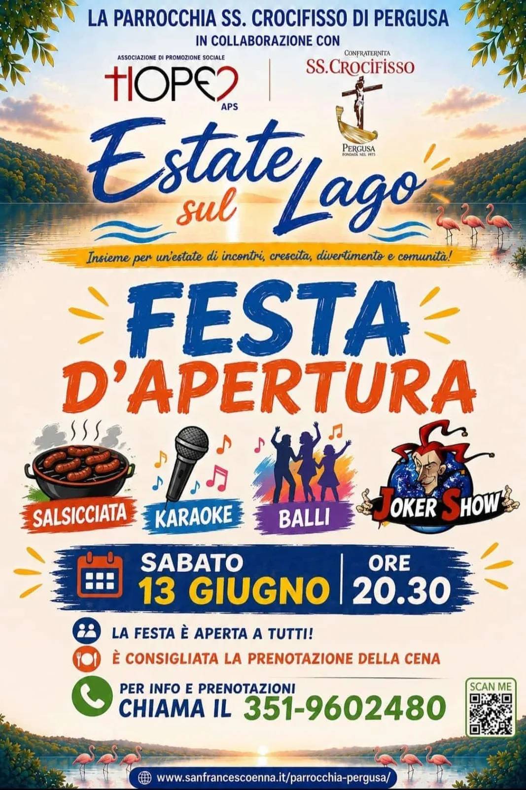 Locandina Festa d'Apertura 2026 a Enna (Enna)