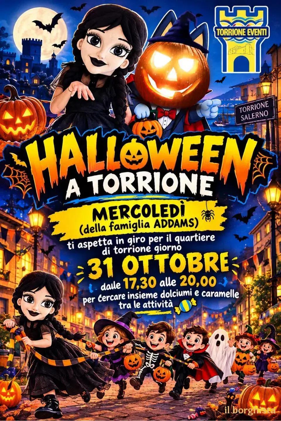 Locandina Halloween a Torrione 2026 a Salerno (SA)