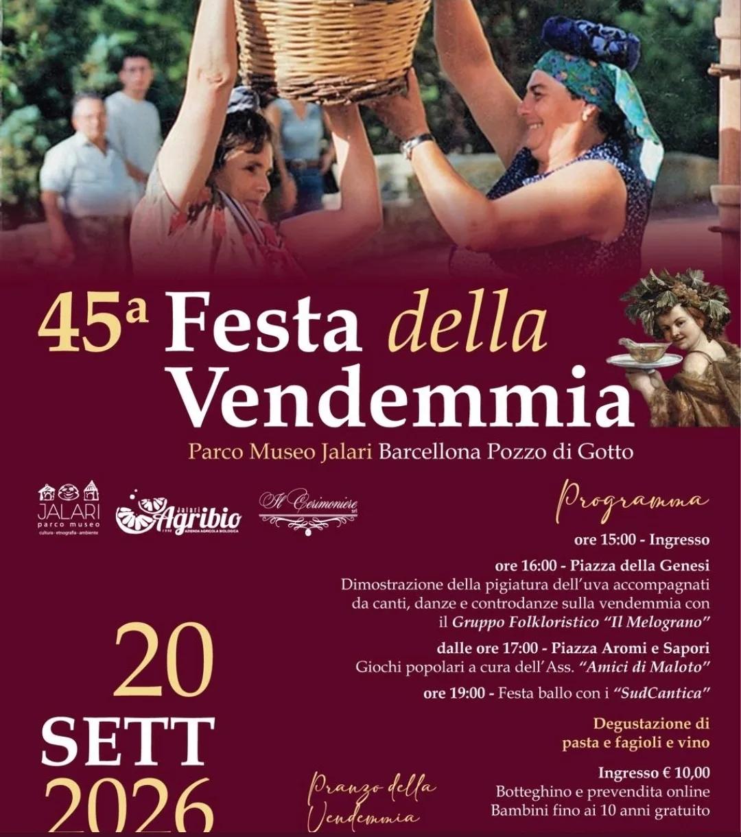 45ª Festa della Vendemmia 2026