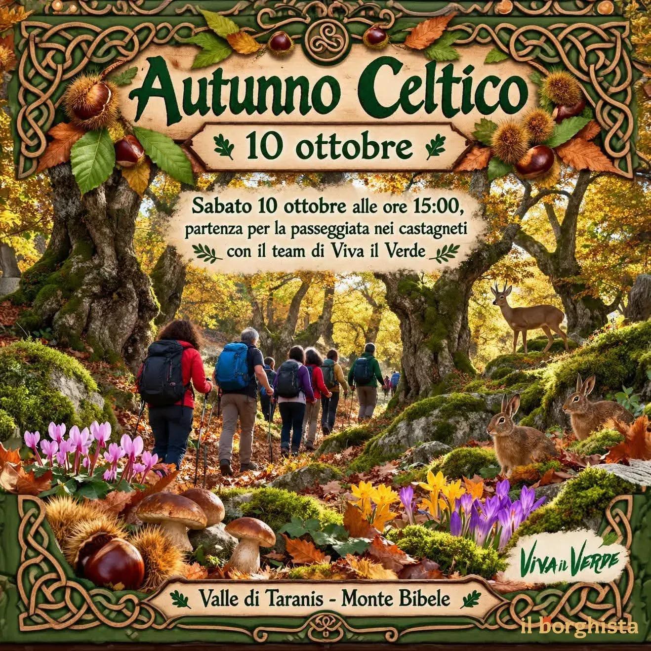Locandina Autunno Celtico 2026 a Monterenzio (Bologna)