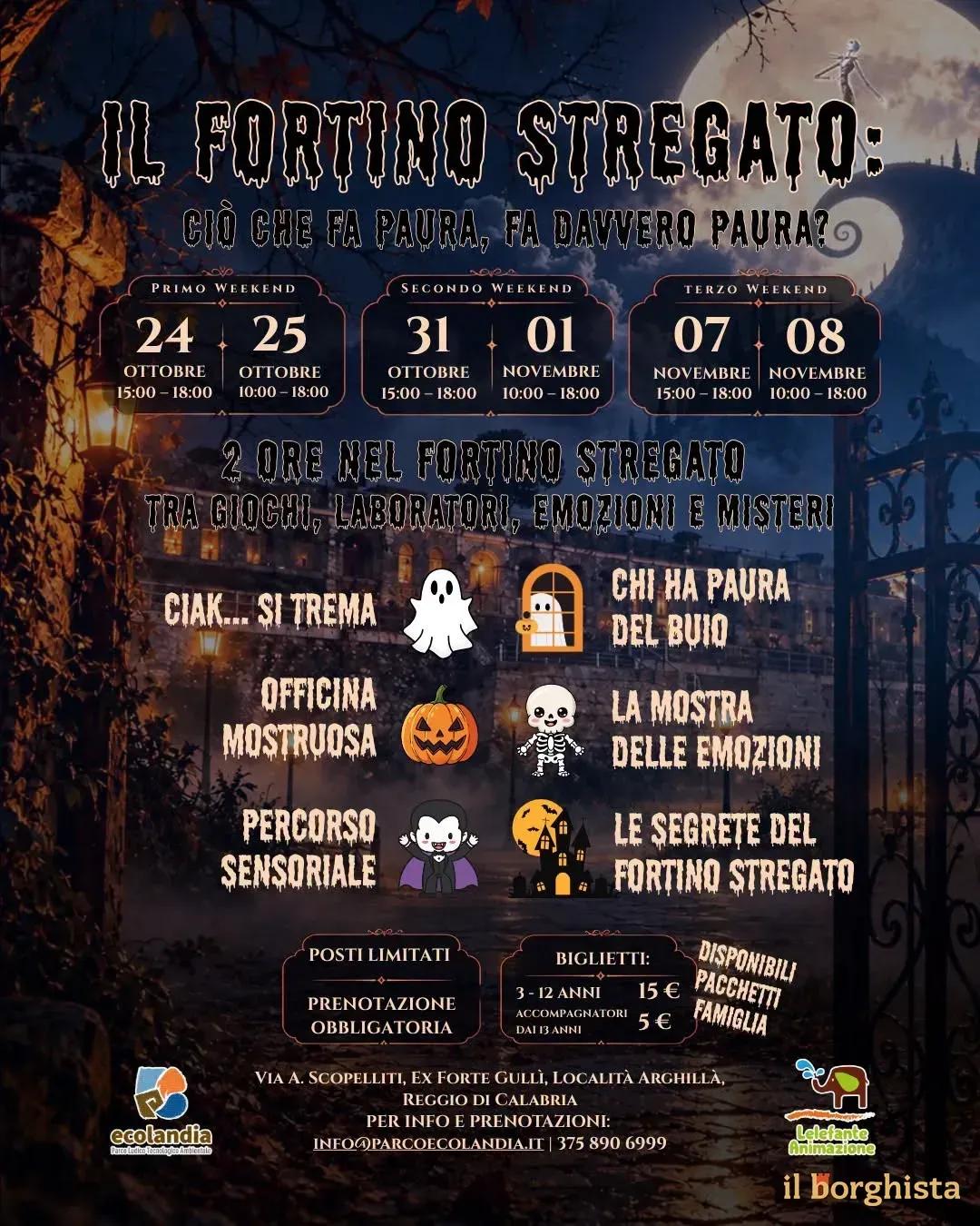 Locandina Il Fortino Stregato 2026 a Reggio di Calabria (Reggio Calabria)
