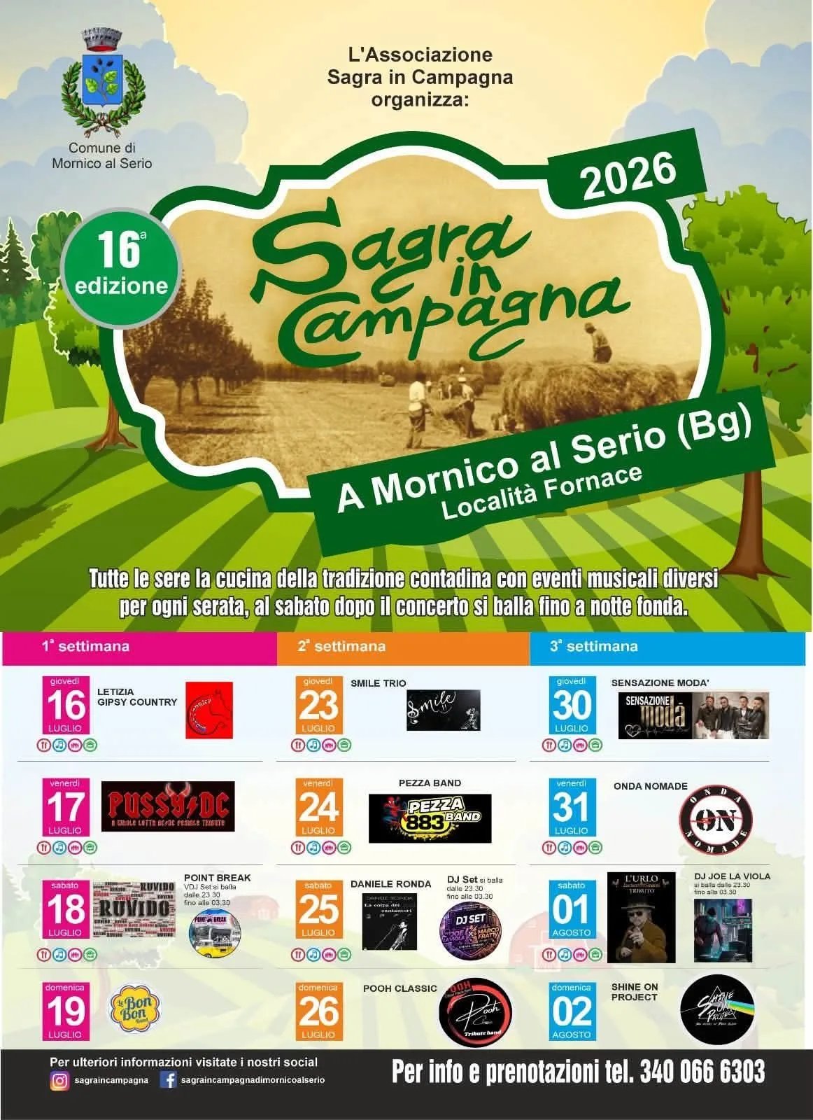 Locandina Ruvido — Sagra in Campagna 2026 a Mornico al Serio (Bergamo)