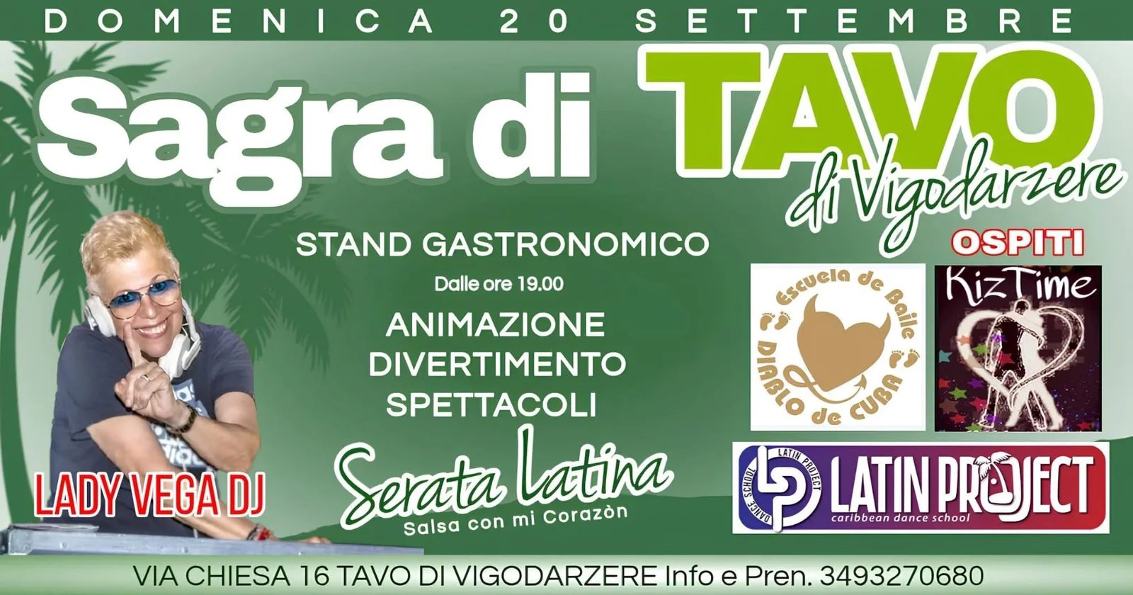 Locandina Sagra di Tavo di Vigodarzere 2026 a Vigodarzere (Padova)
