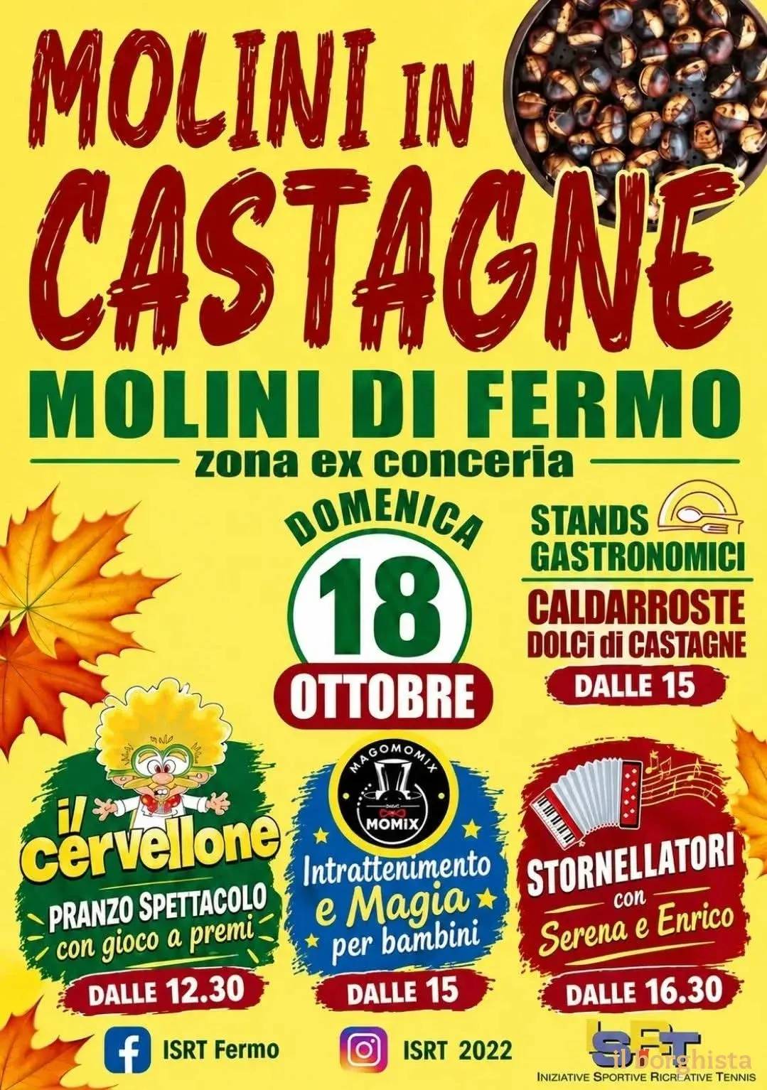 Locandina Molini in Castagne 2026 a Fermo (Fermo)