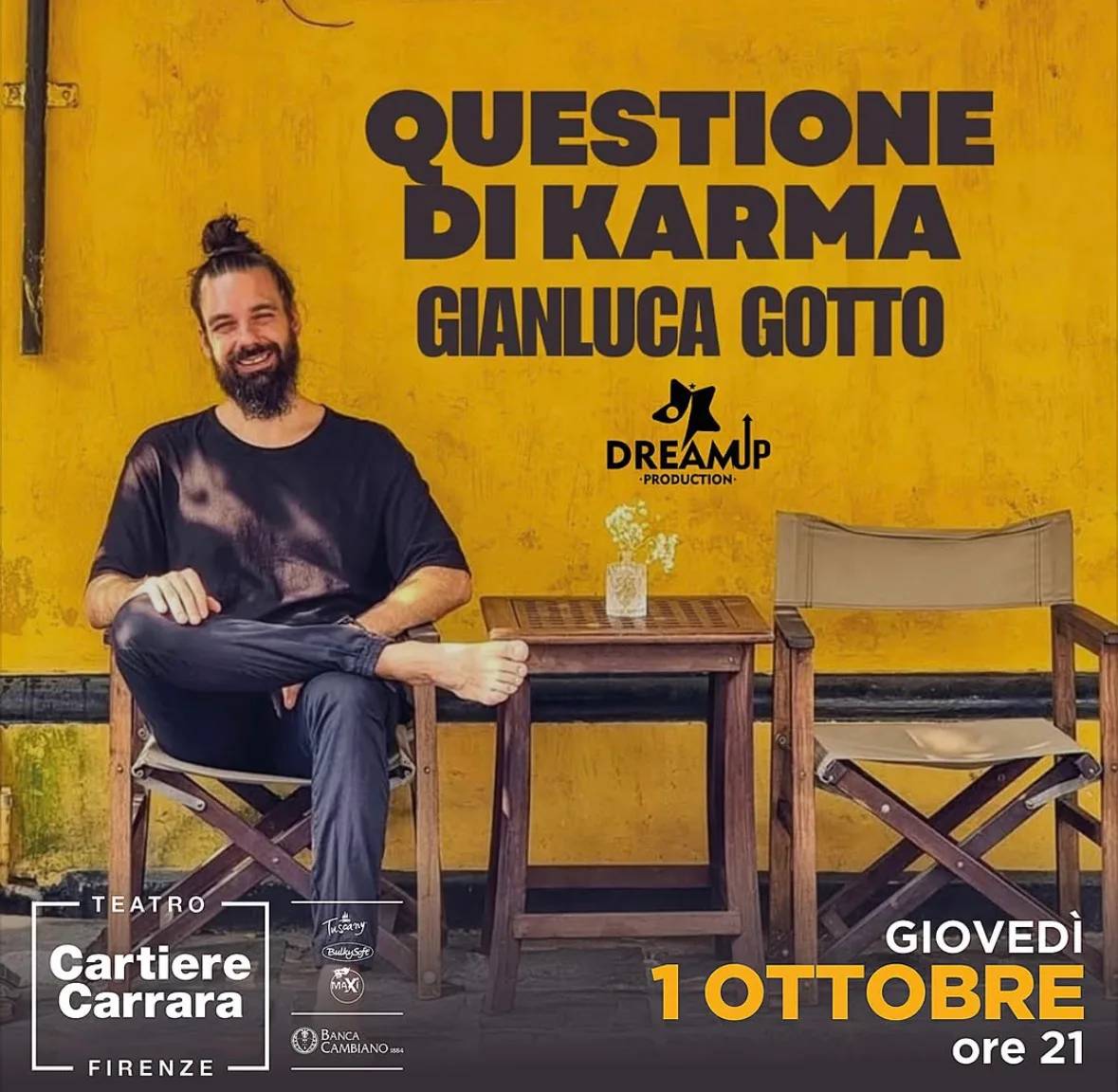 Locandina QUESTIONE DI KARMA 2026 a Firenze (Firenze)