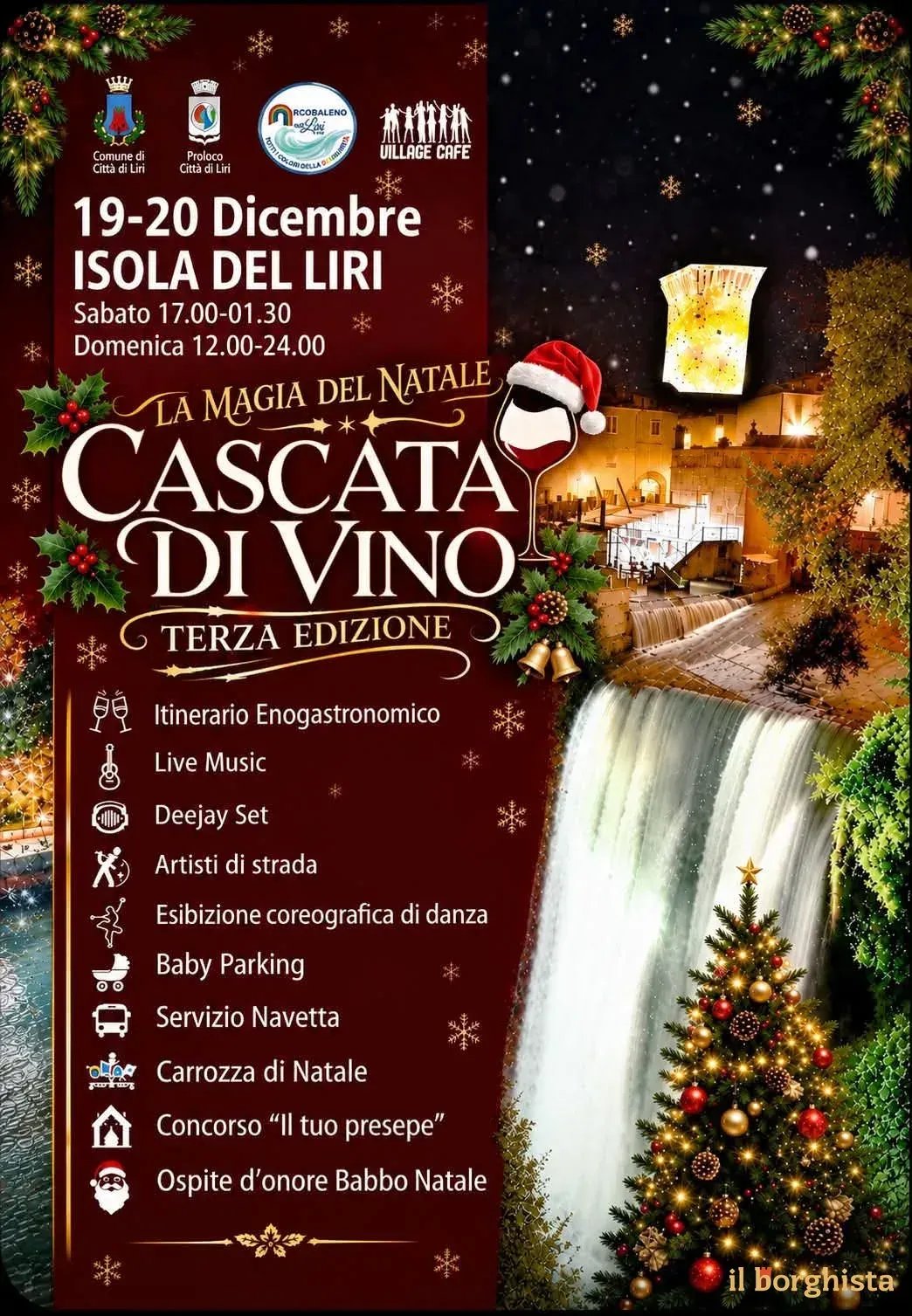 Cascata di Vino 2026 — 3ª edizione