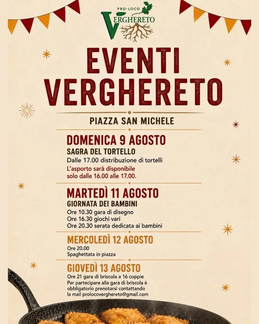 Locandina Giornata dei Bambini — Serata dedicata ai bambini 2026 a Verghereto (Forlì-cesena)