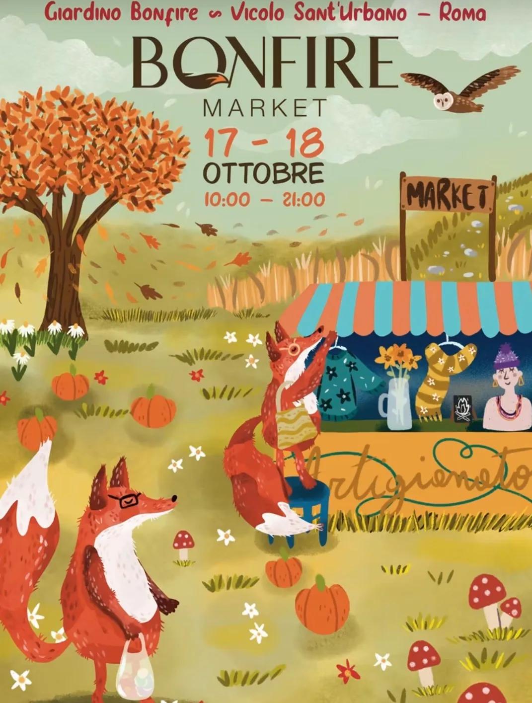 Locandina Bonfire Market 2026 a Roma (RM)