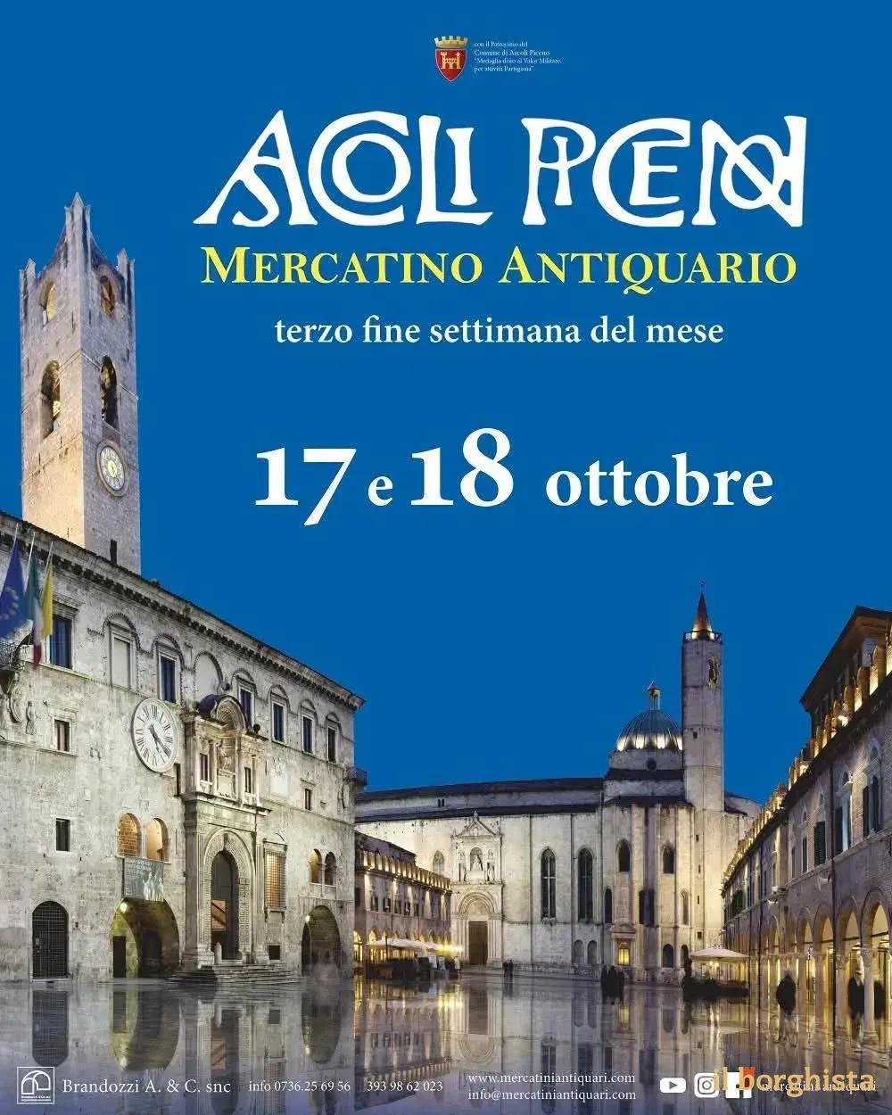 Locandina Coil Pen Mercatino Antiquario 2026 a Ascoli Piceno (Ascoli Piceno)