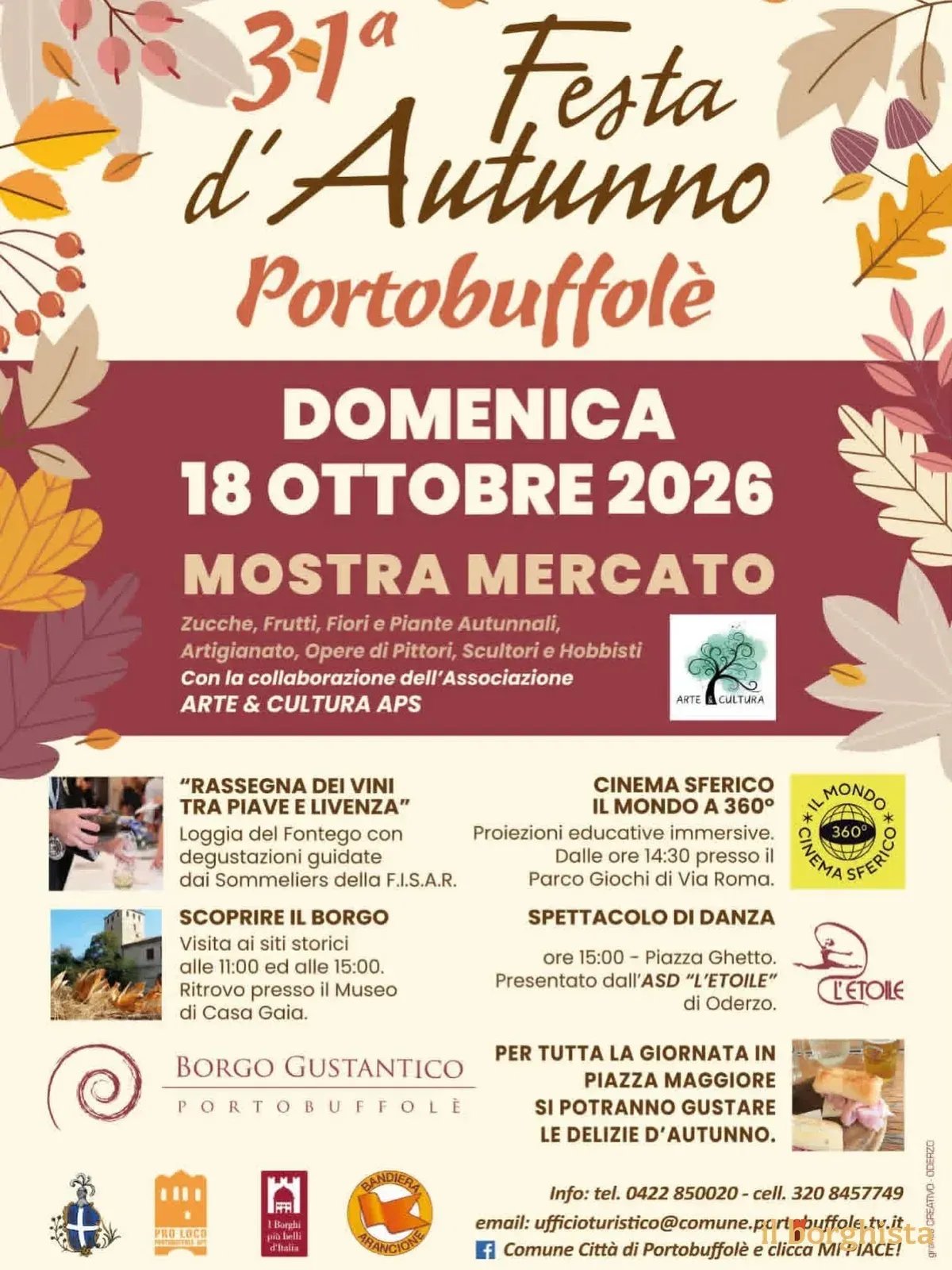 31ª Festa d'Autunno Portobuffolè 2026