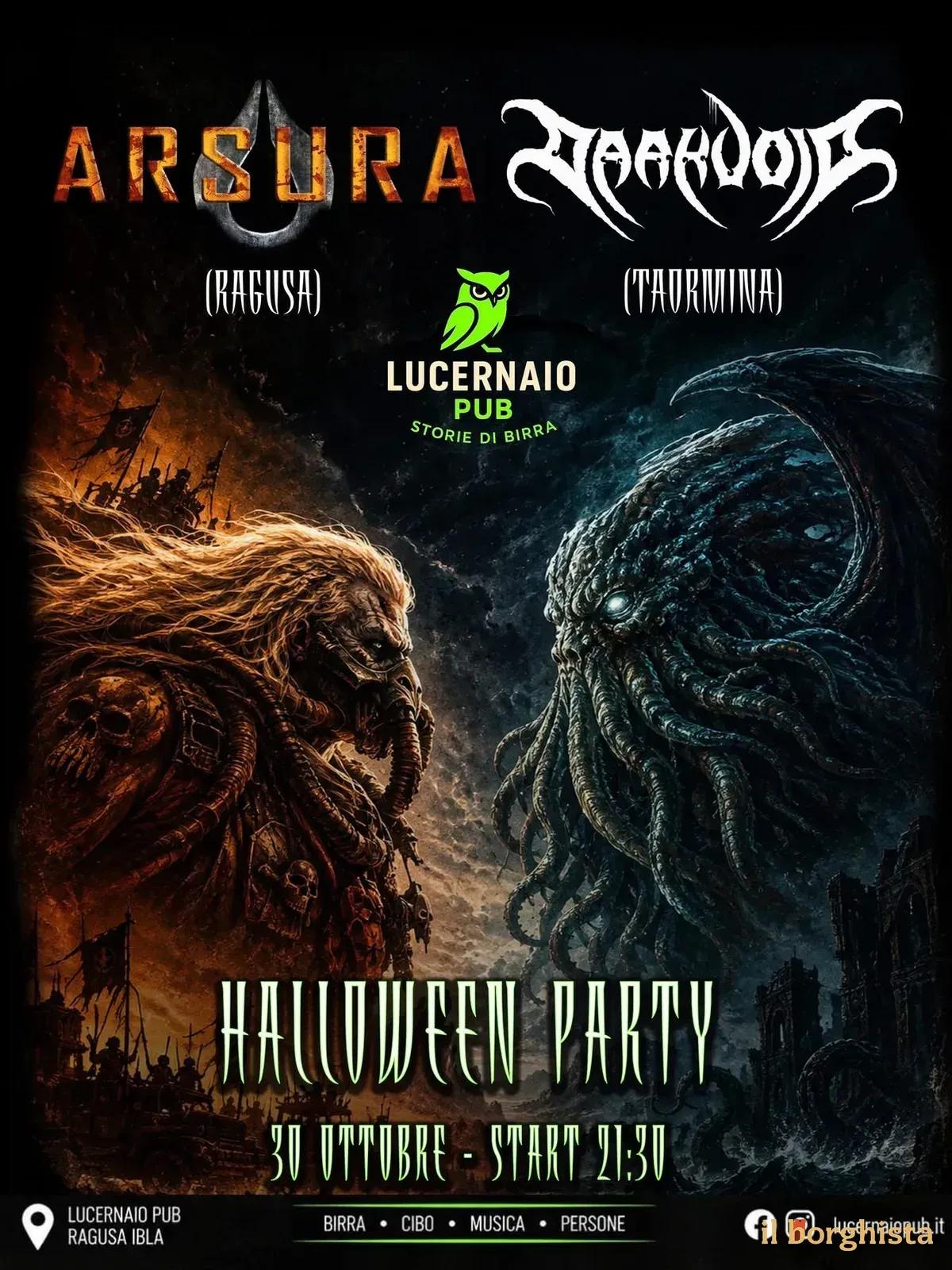 Locandina Halloween Party 2026 a Ragusa (Ragusa)