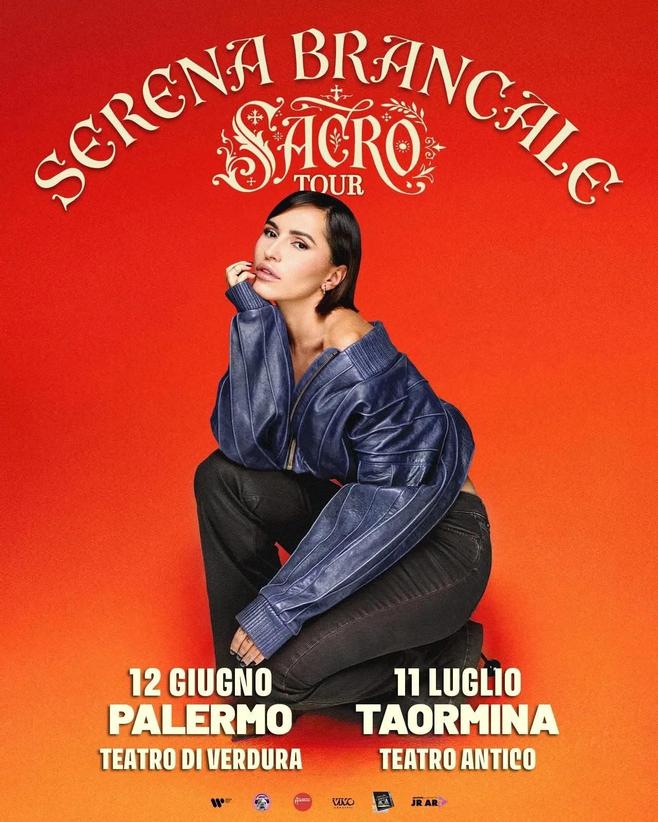 Serena Brancale - Sacro Tour 2026