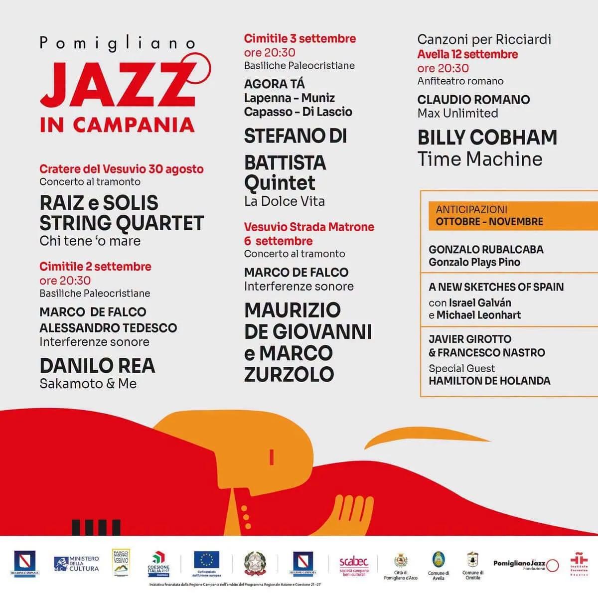 Locandina calendario eventi settembre 2026 a Cimitile (Napoli)