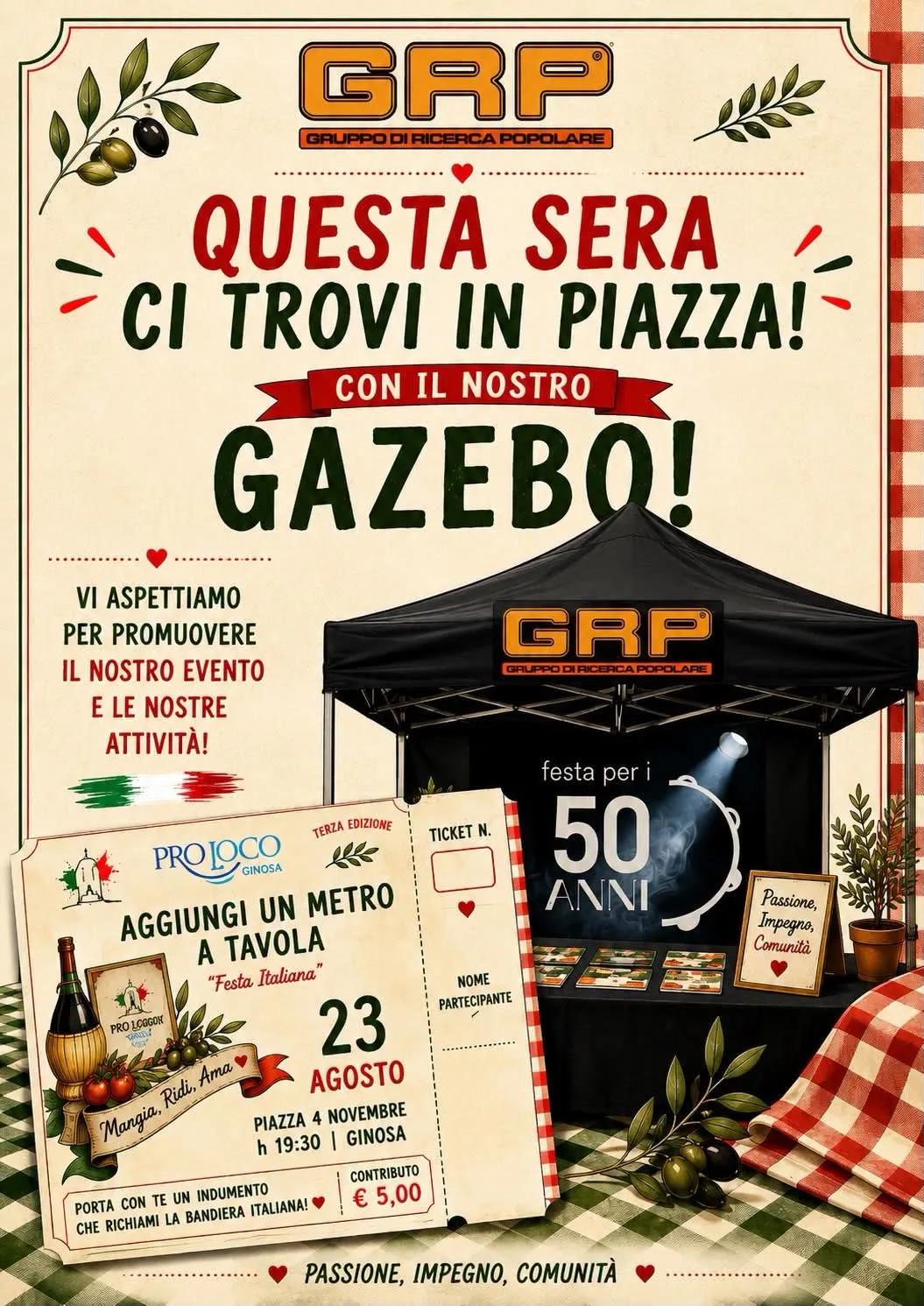 Aggiungi un Metro a Tavola — Ginosa