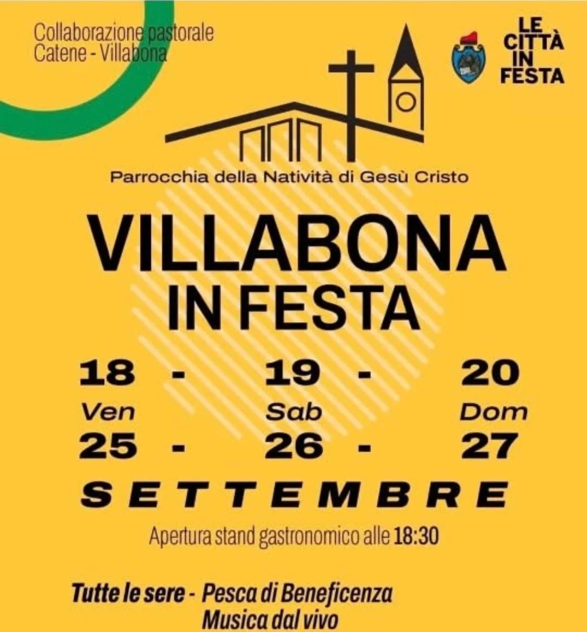 Locandina Villabona in Festa 2026 a Fermo (FM)