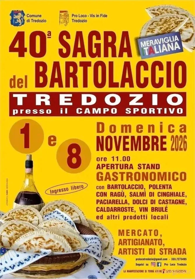 40ª Sagra del Bartolaccio 2026
