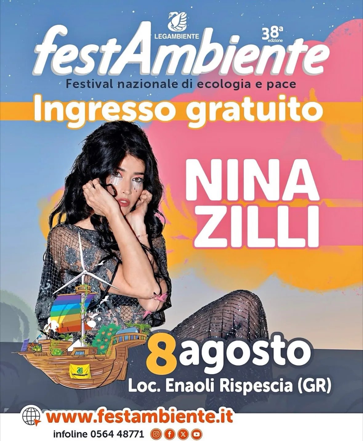 Locandina 38ª festAmbiente 2026 a Grosseto (Grosseto)